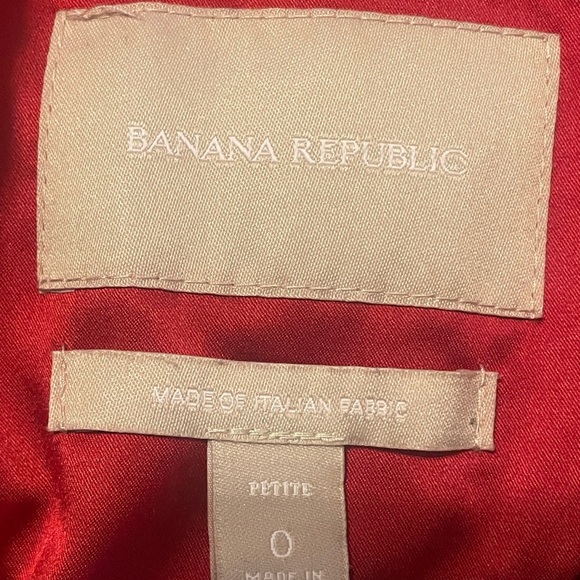 Banana Republic Gray Blazer Size 0 - Picture 7 of 8